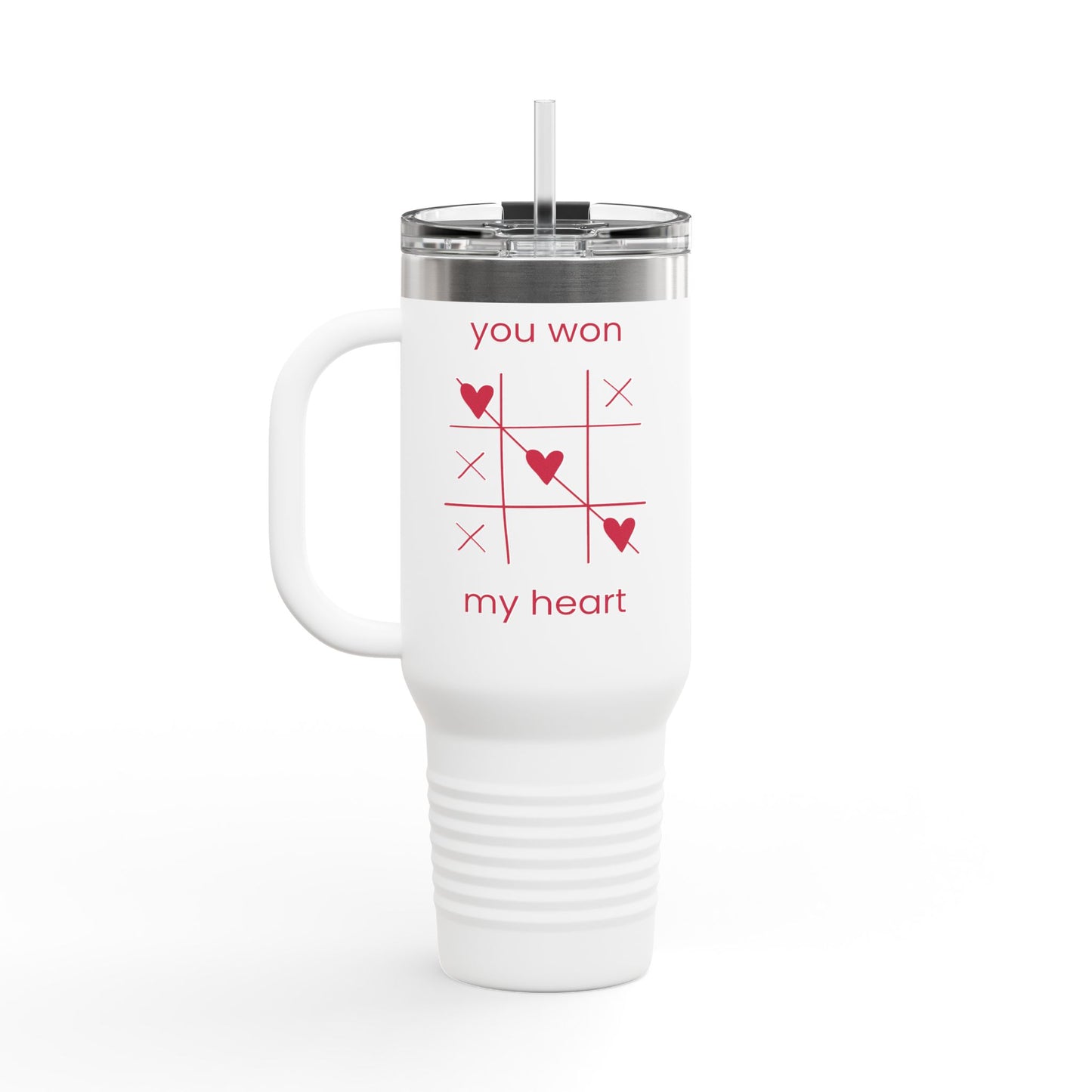 Valentine's Day Romantic 40oz Insulated Travel Mug